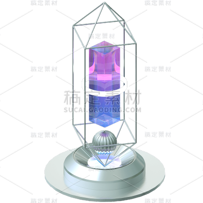 C4D-C4D科技元素场景
