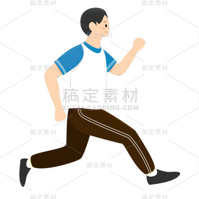卡通感教育行人物元素