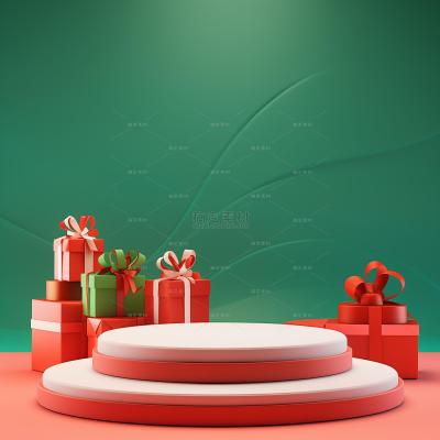 insMind Christmas New Year Background