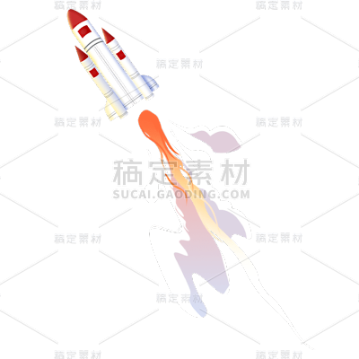 卡通感世界航天日宇航员元素贴纸