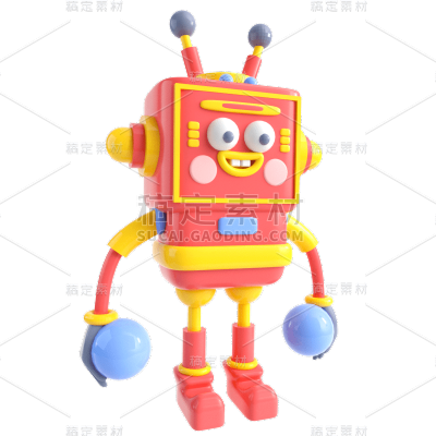 C4D-机器人
