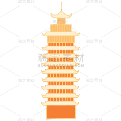 卡通感文体娱乐房子元素 