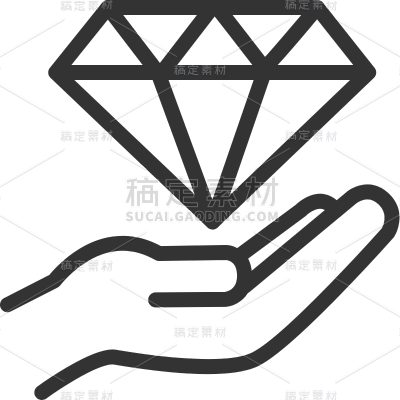 通用黑色矢量会员图标元素素材