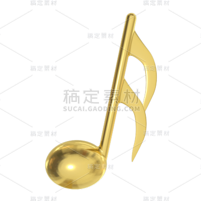 C4D-音符元素