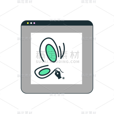 卡通感教育培训界面元素