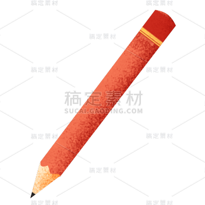 卡通感教育行业铅笔元素