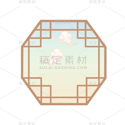 卡通感教育培训窗户元素