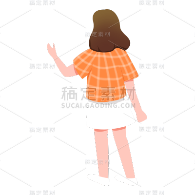 卡通感金融人物元素