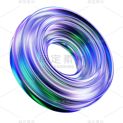 C4D-3D立体酸性风设计8