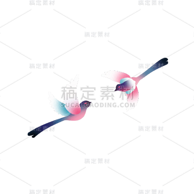 七夕情人节喜鹊