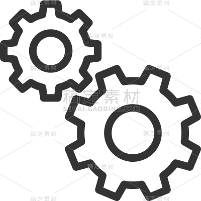 通用黑色矢量客服信息图标元素素材