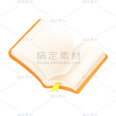 卡通感教育培训书本元素