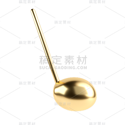 3D-音符装饰元素贴纸C4D 5