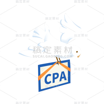 卡通感教育培训鸟元素