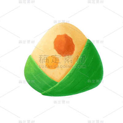 卡通感端午节粽子元素贴纸