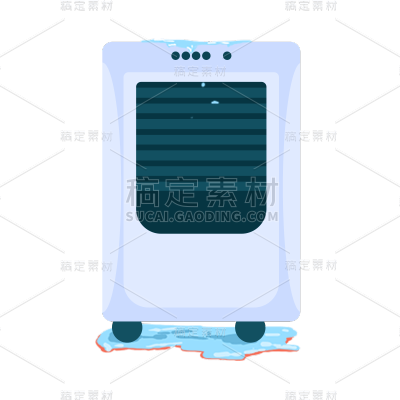 卡通感教育培训空调元素
