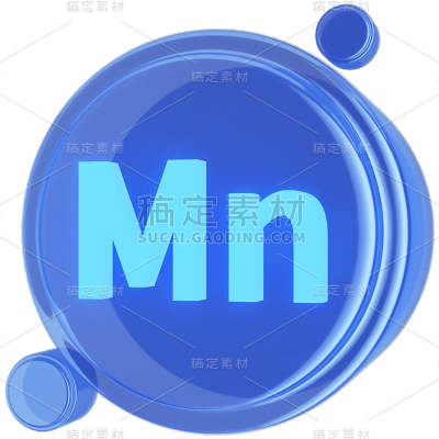 C4D-3D立体微量元素-锰