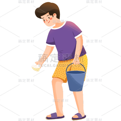 卡通感父亲节元男人素贴纸