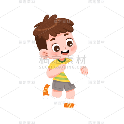卡通感教育行业人物元素