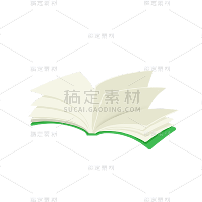 卡通感教育行业书元素