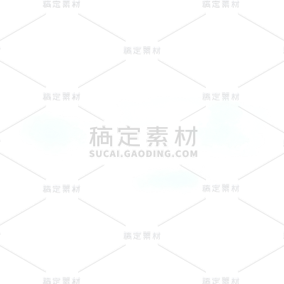 手绘云朵元素贴纸