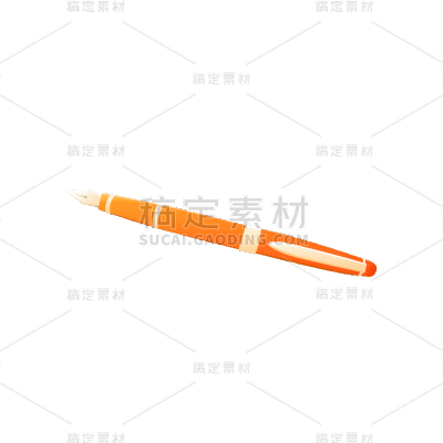 卡通感教育行笔元素