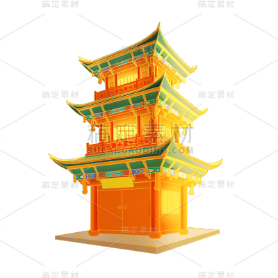 中秋节八月十五中国风国潮建筑元素