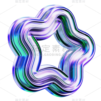 C4D-3D立体酸性风设计7