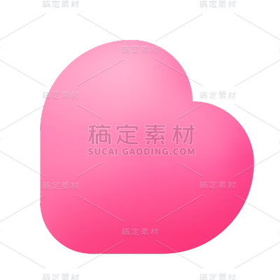 卡通感教育行业爱心元素