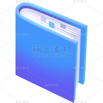 卡通感教育培训书本元素