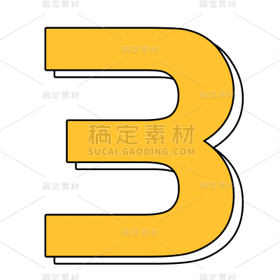 卡通感教育行业数字元素