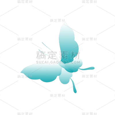 七夕情人节蝴蝶