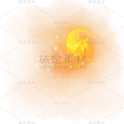 金色金沙光效元素
