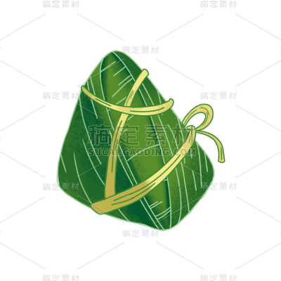 中国风端午节粽子元素贴纸