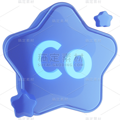 C4D-3D立体微量元素-钴