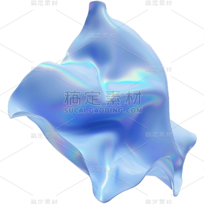 C4D-丝绸质感元素