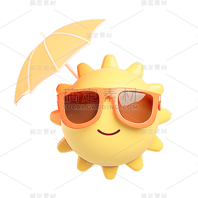 夏日通用海边沙滩度假元素
