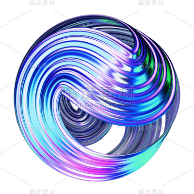 C4D-3D立体酸性风设计4