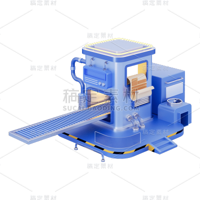 卡通感3D建筑元素