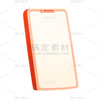 卡通感金融行业手机元素