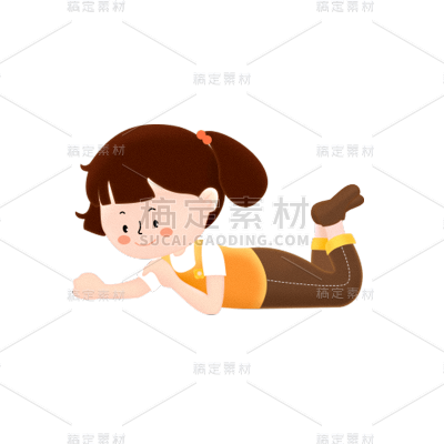 卡通感教育行业人物元素