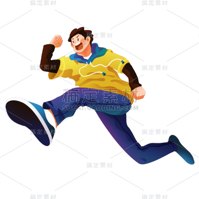 游戏人物元素贴纸