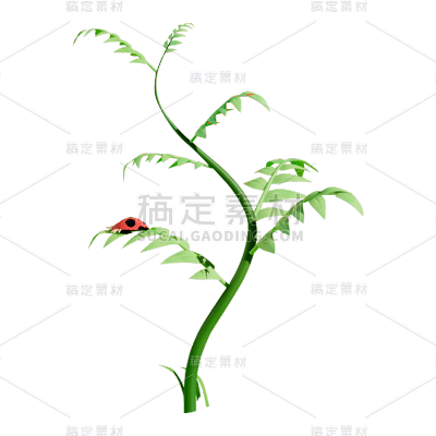 植物3D元素