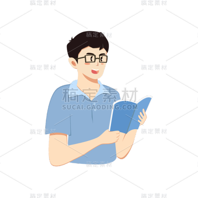 卡通感劳动节教师元素贴纸