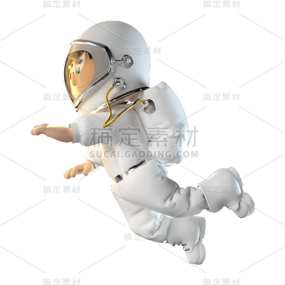 卡通感3D元素人物元素