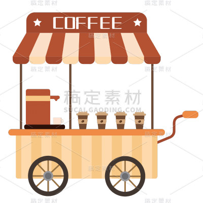SVG-零食小推车贴纸