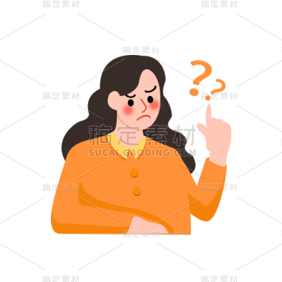 卡通感金融行业人物元素