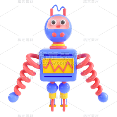 C4D-机器人