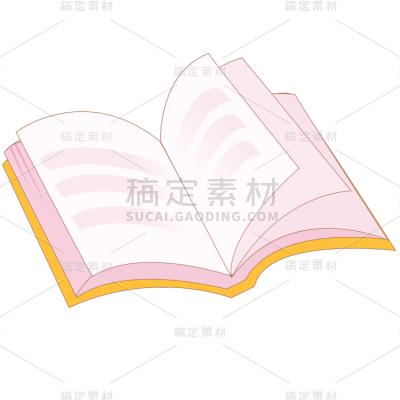 卡通感教育培训书本元素