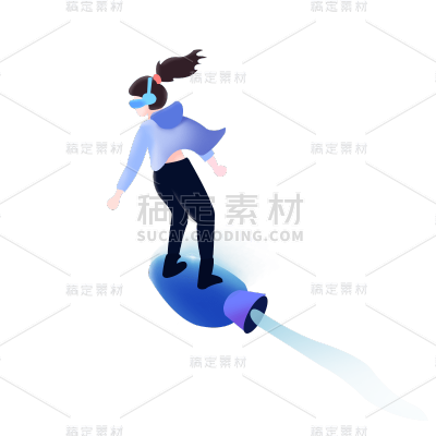 卡通感教育行人物元素